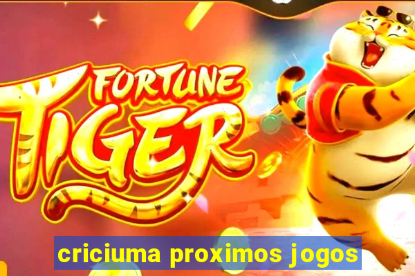 criciuma proximos jogos